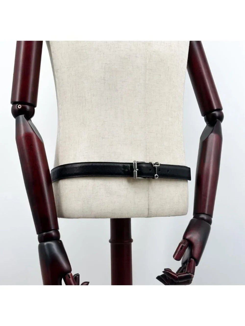 Gucci Horsebit Silver Classic Belt Diamante